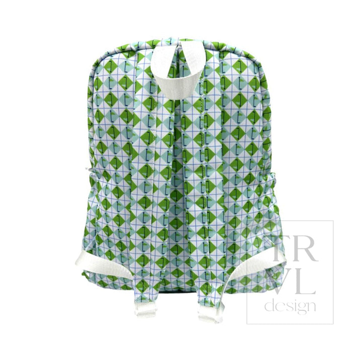 BACKPACKER - BACKPACK TEE TIME AQUA GREEN DIAMOND
