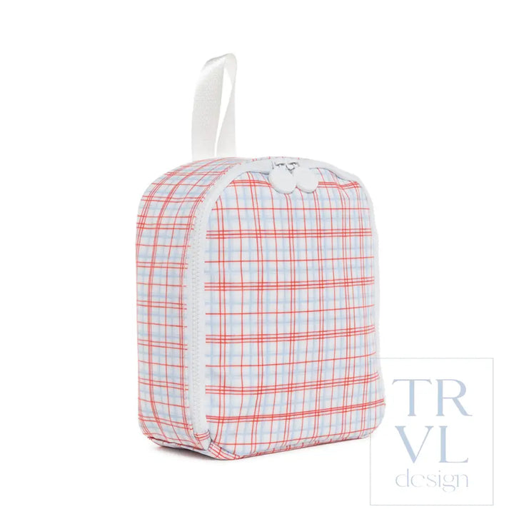 Bring It Lunch Bag - Classic Plaid Red