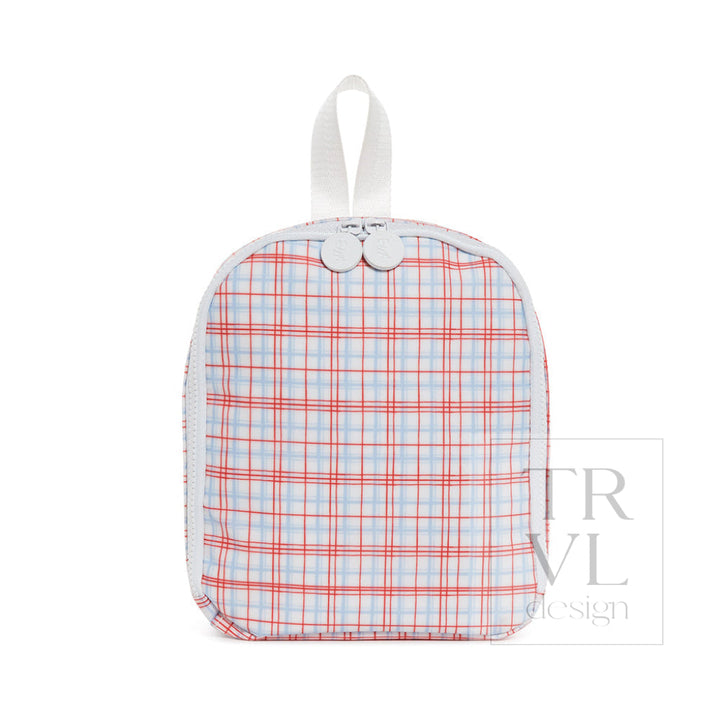 Bring It Lunch Bag - Classic Plaid Red