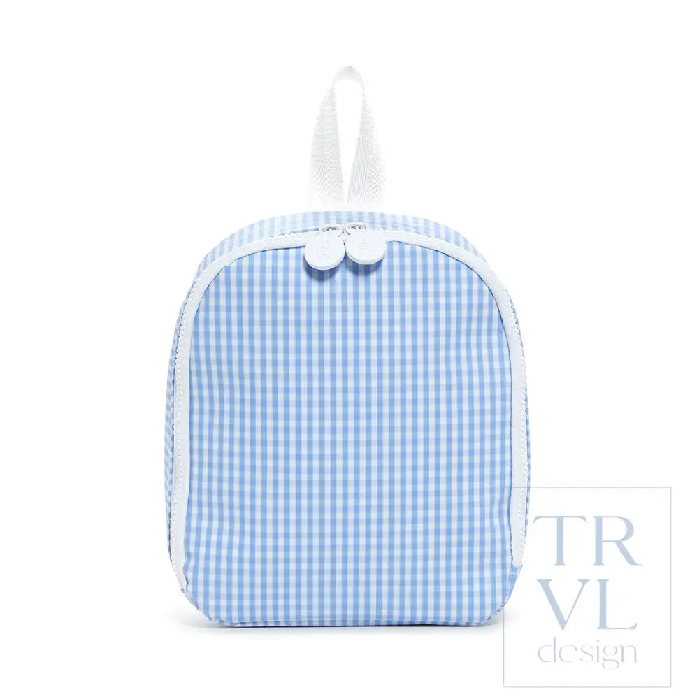 Bring It Lunch Bag - Gingham Sky Bags