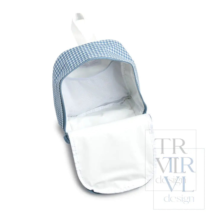 Bring It Lunch Bag - Gingham Sky Bags