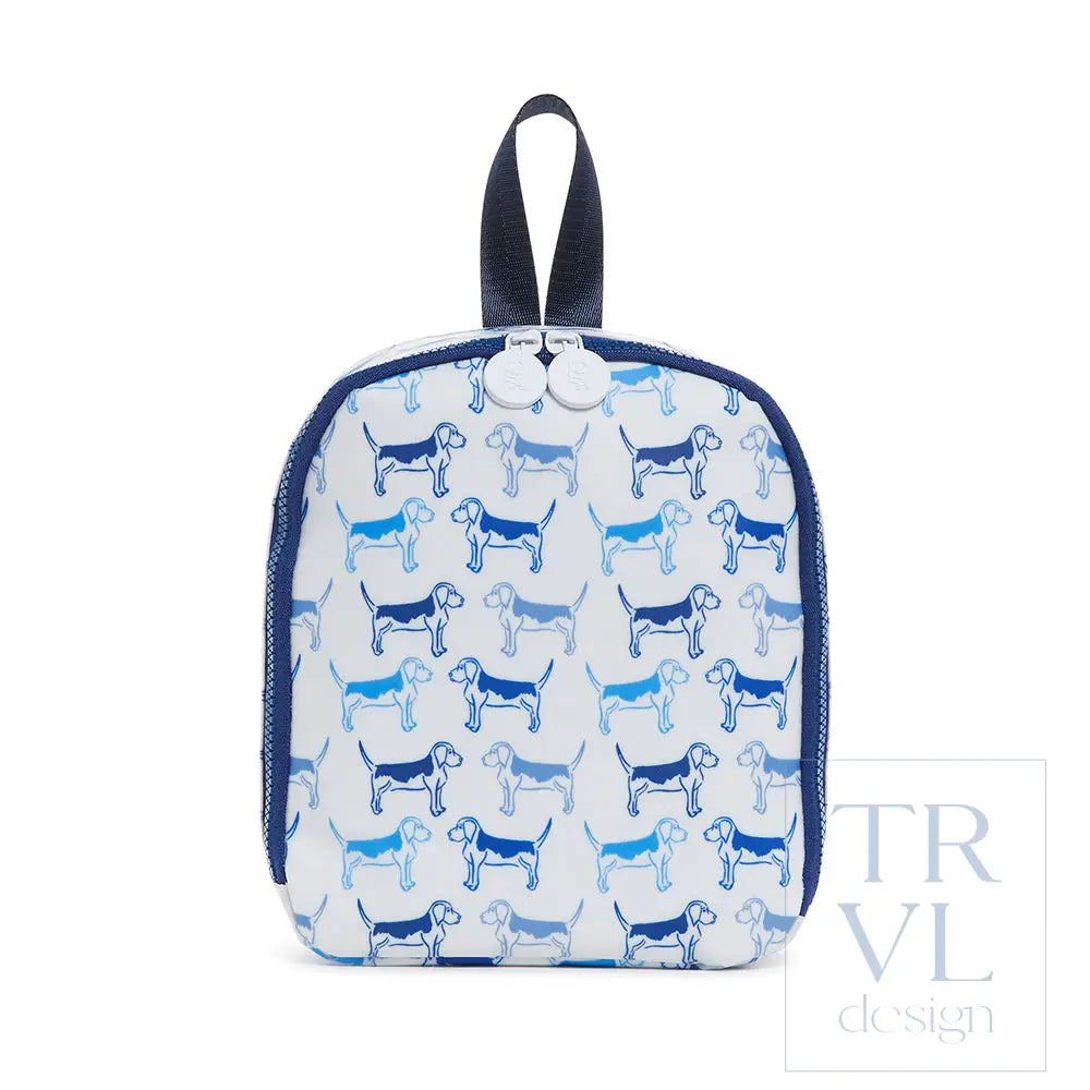 Insulated Lunch Bag - Bring It Puppy Love Blue