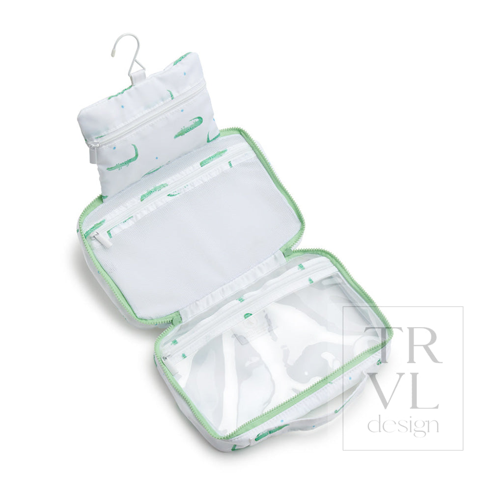 Bundle Up2 Hanging Toiletry Bag - Croc Oh Cosmetic &amp; Bags