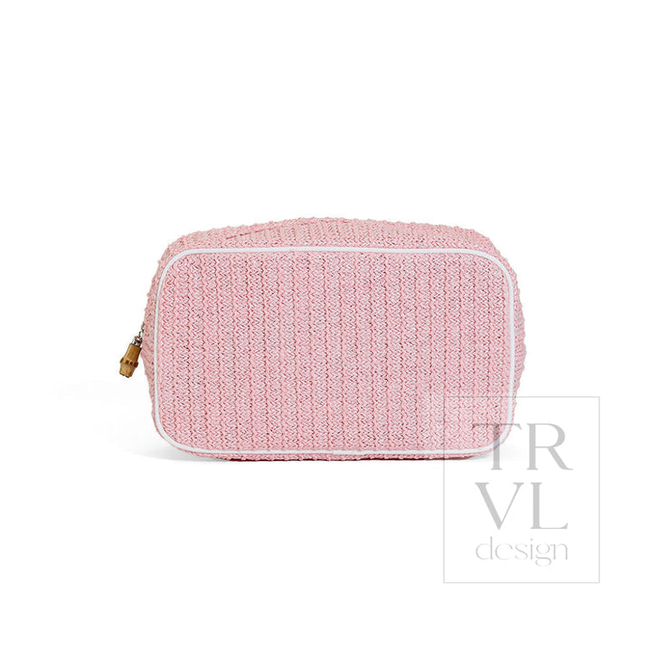 COASTAL STRAW GO GLAM - SHELL - Cosmetic &amp; Toiletry Bags