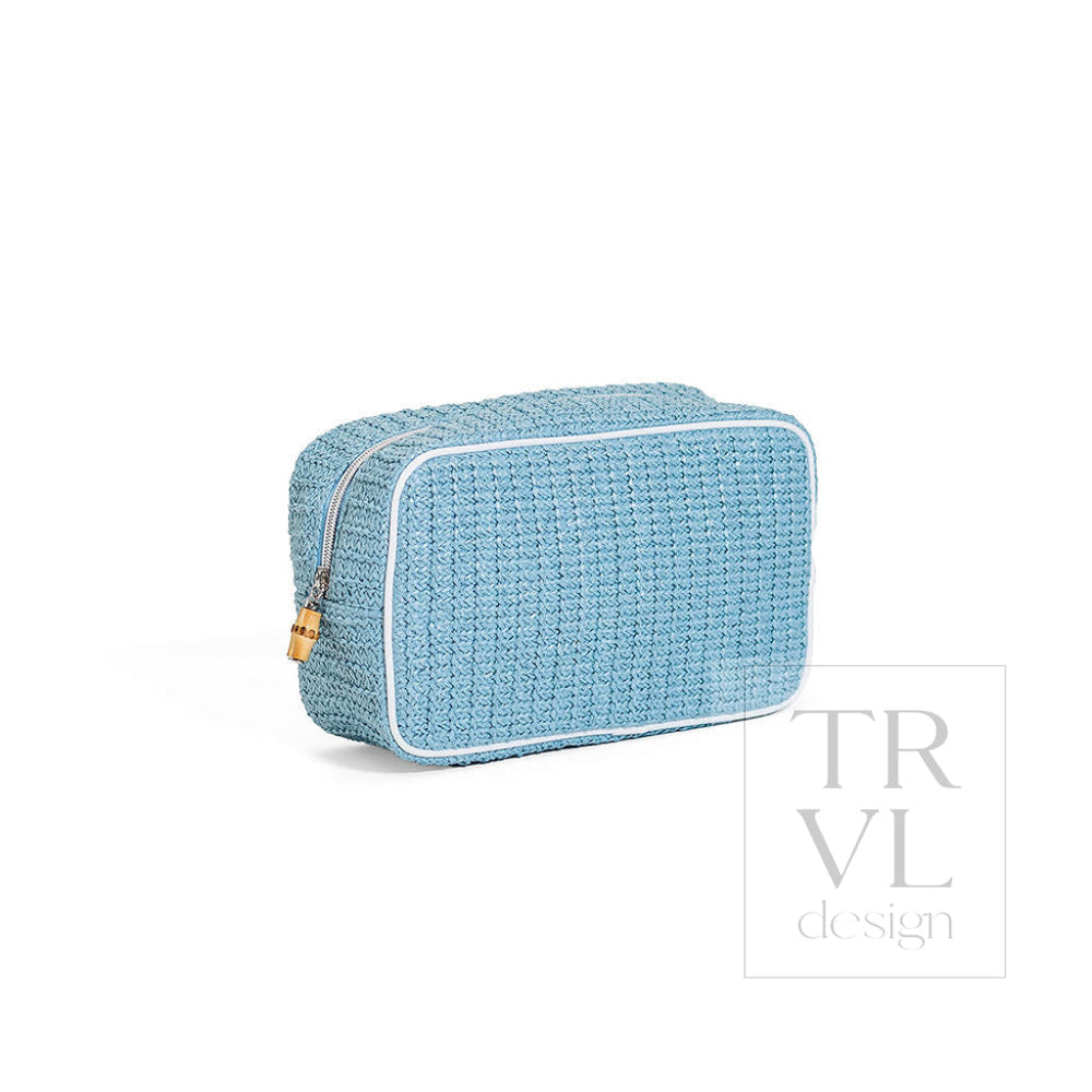 COASTAL STRAW GO GLAM - SURF - Cosmetic & Toiletry Bags