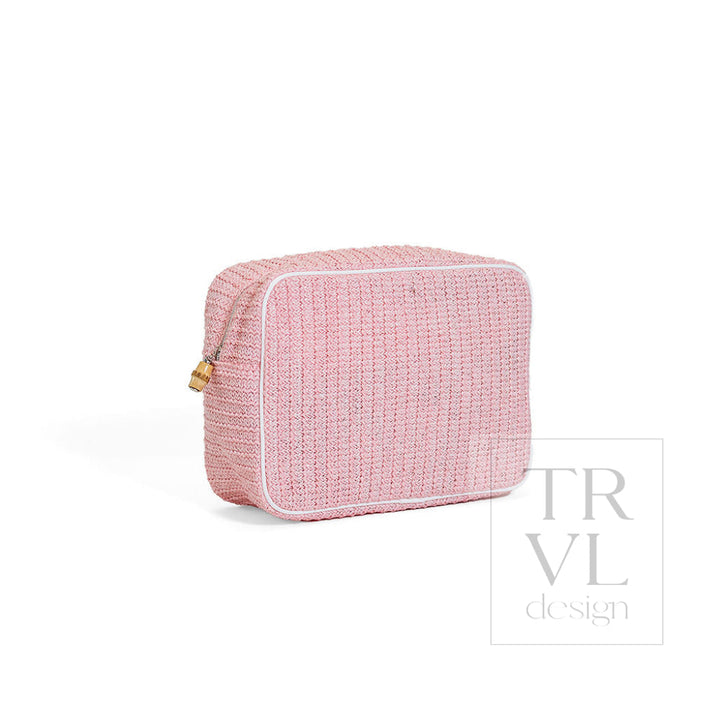 COASTAL STRAW XL GLAM - SHELL - Cosmetic &amp; Toiletry Bags