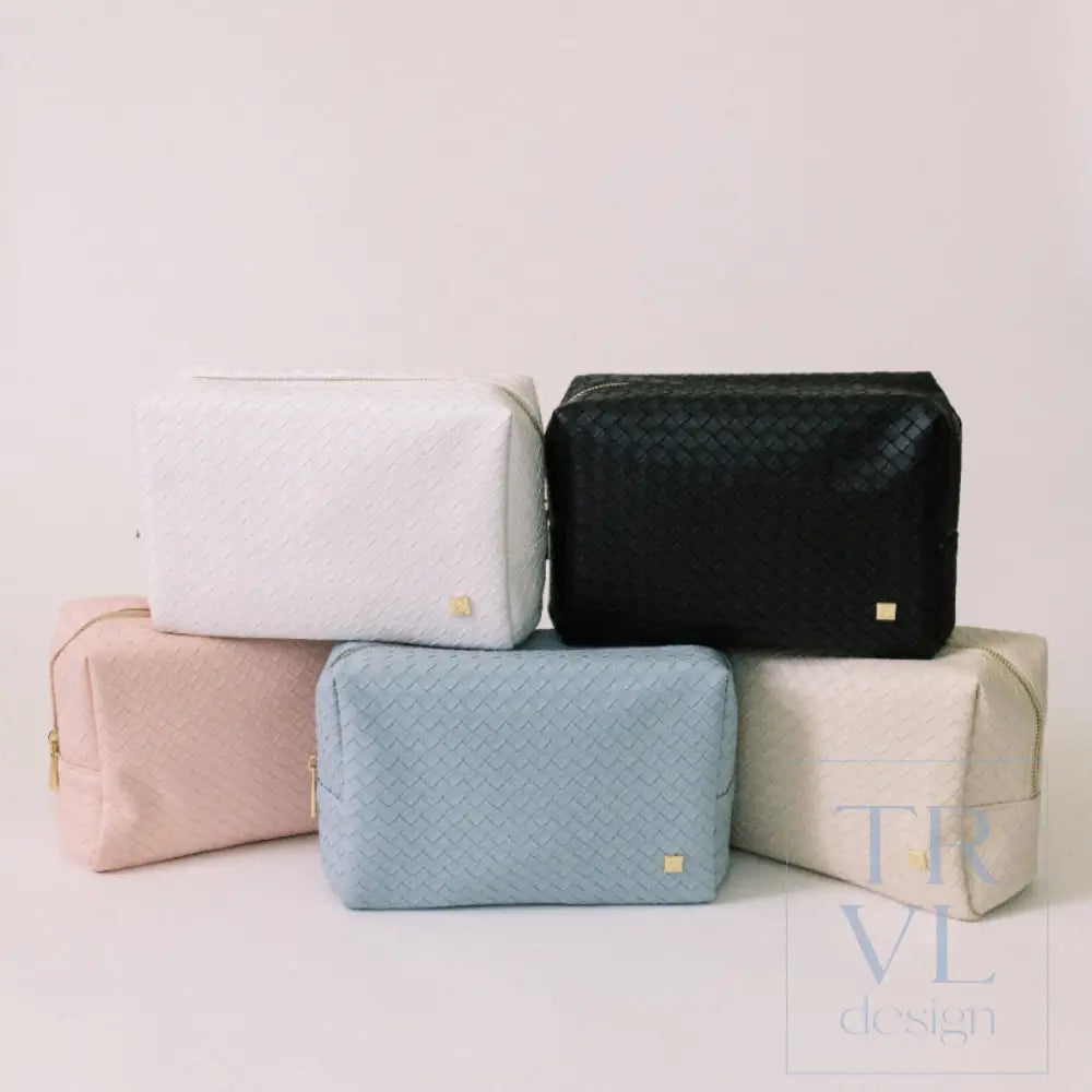 Cosmetic Bag - Everyday Bag - Woven Jet - Cosmetic & Toiletry Bags