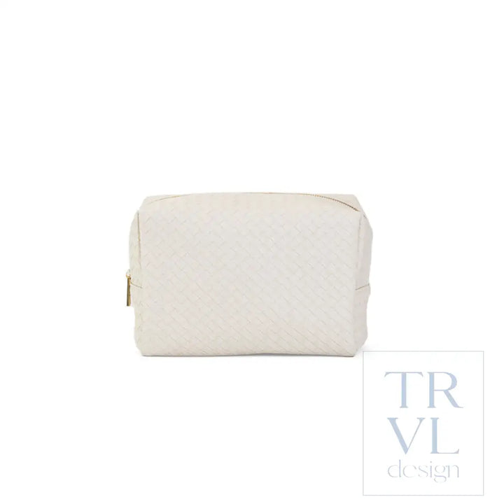Cosmetic Bag - Everyday Bag - Woven Sand - Cosmetic & Toiletry Bags