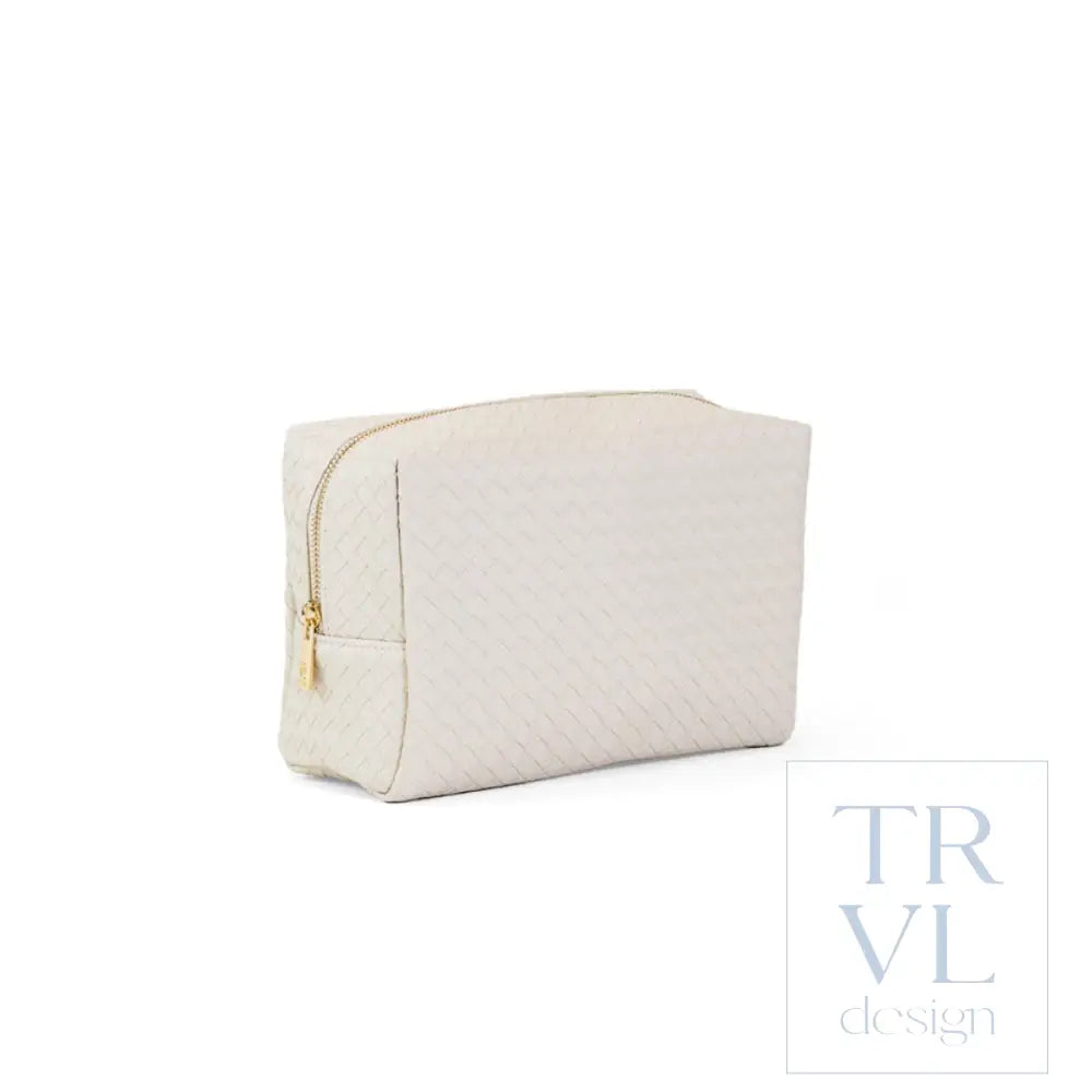 Cosmetic Bag - Everyday Bag - Woven Sand - Cosmetic & Toiletry Bags