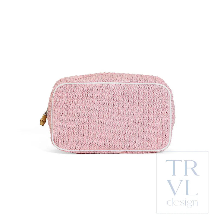 COASTAL STRAW GO GLAM - SHELL - Cosmetic &amp; Toiletry Bags