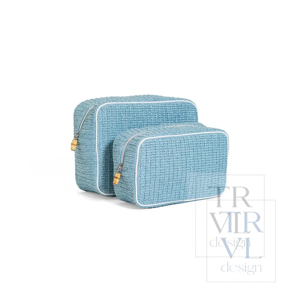 COASTAL STRAW GO GLAM - SURF - Cosmetic &amp; Toiletry Bags