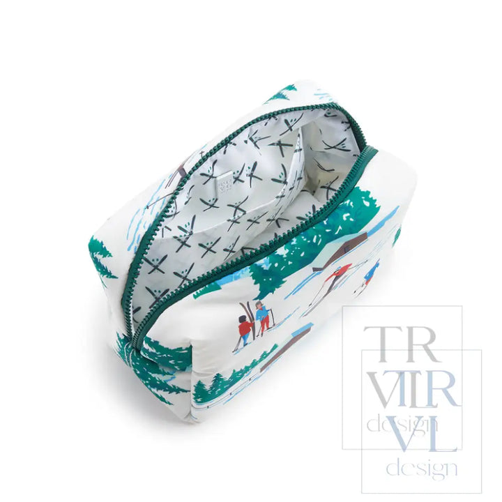 Luxe Puffer Cosmetic Bag - Hit The Slopes