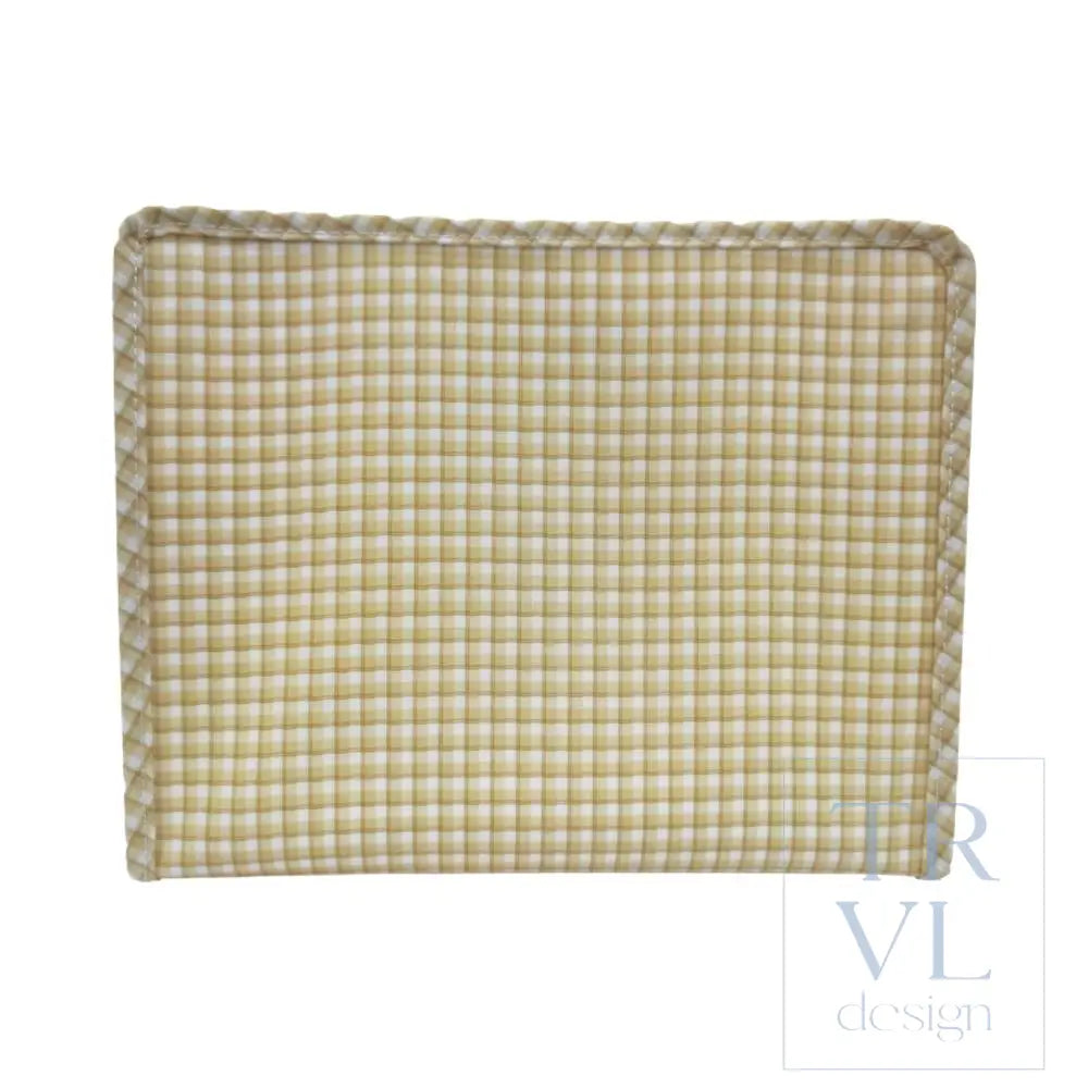 ROADIE LARGE - RODEO CHECK HAY Zip Pouch  NEW!