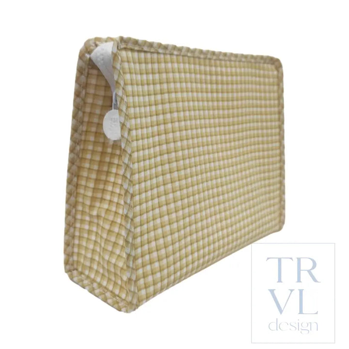 ROADIE LARGE - RODEO CHECK HAY Zip Pouch  NEW!