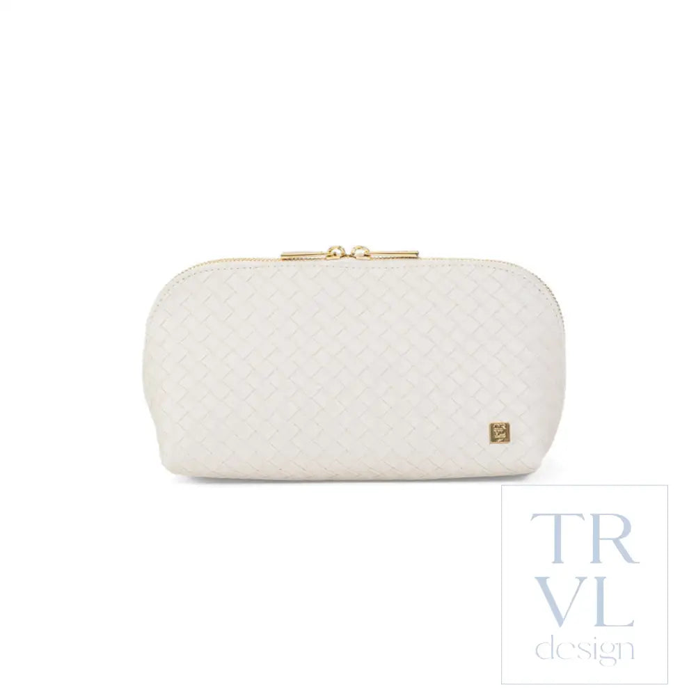Cosmetic Bag Set - Duo Case - Woven Sand - Cosmetic & Toiletry Bags