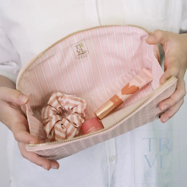 Cosmetic Bag Set - Duo Case - Woven Shell - Cosmetic & Toiletry Bags
