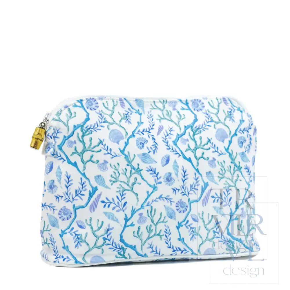 TRAVELER - CORAL VINE - Cosmetic & Toiletry Bags