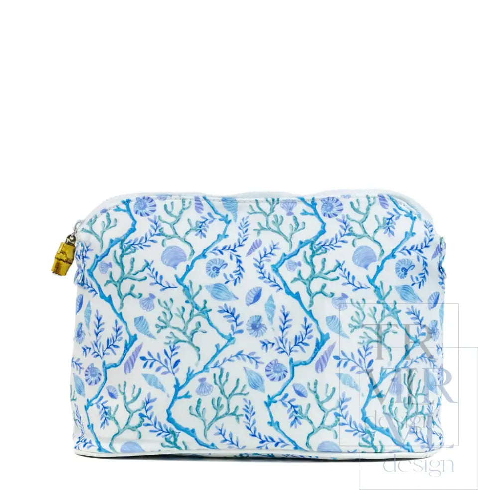 TRAVELER - CORAL VINE - Cosmetic & Toiletry Bags