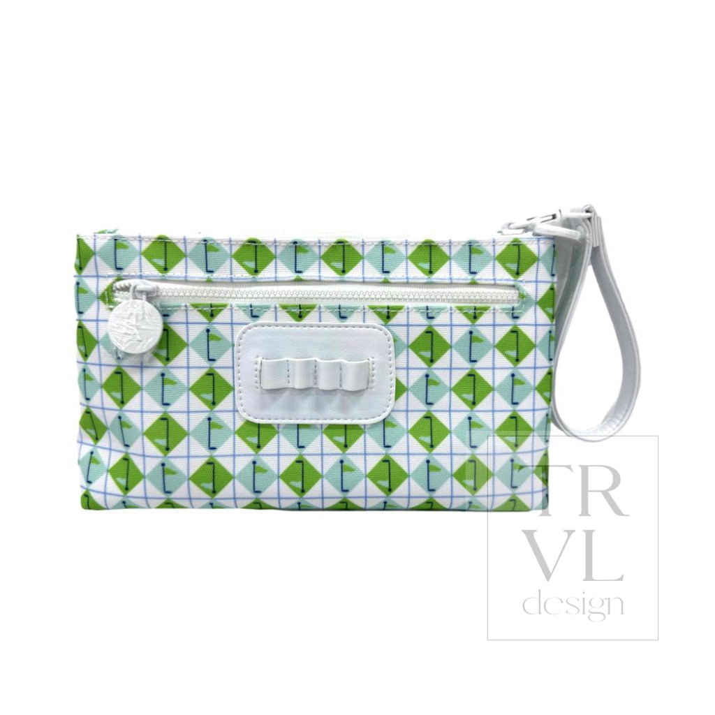 DITTY WRISTLET - TEE TIME AQUA GREEN DIAMOND