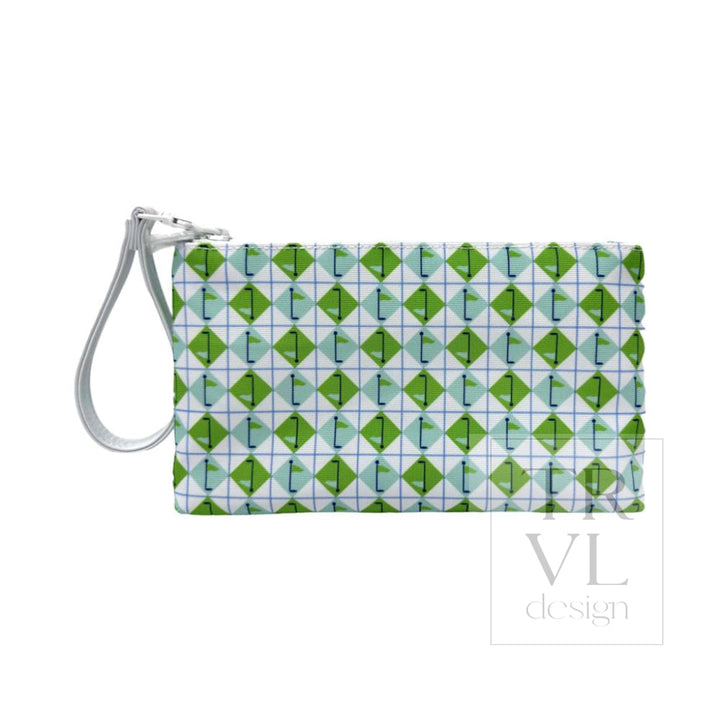 DITTY WRISTLET - TEE TIME AQUA GREEN DIAMOND