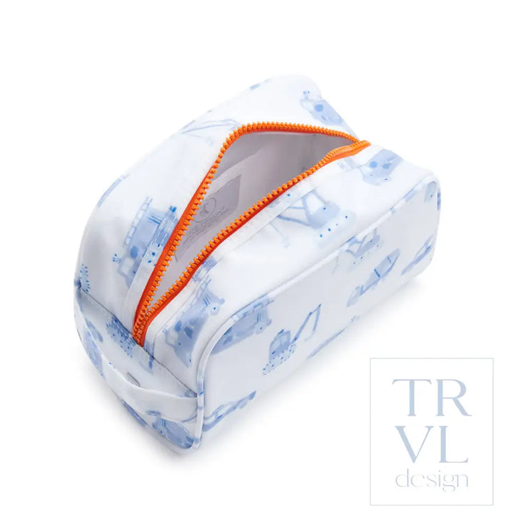 Stow It - Pimlico Plaid Blue Dopp Bag Cosmetic & Toiletry Bags