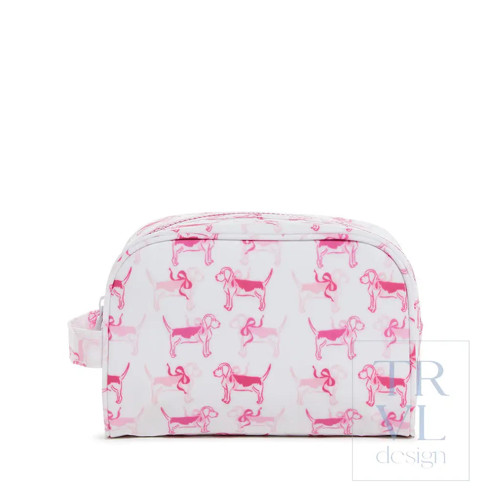 Stow It - Puppy Love Pink Dopp Kit Bag Cosmetic & Toiletry Bags