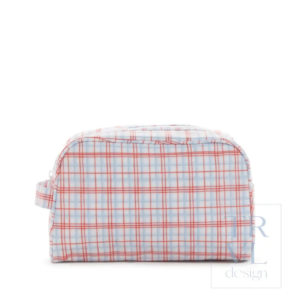 Stowaway - Toiletry Bag Classic Plaid Red Cosmetic & Toiletry Bags