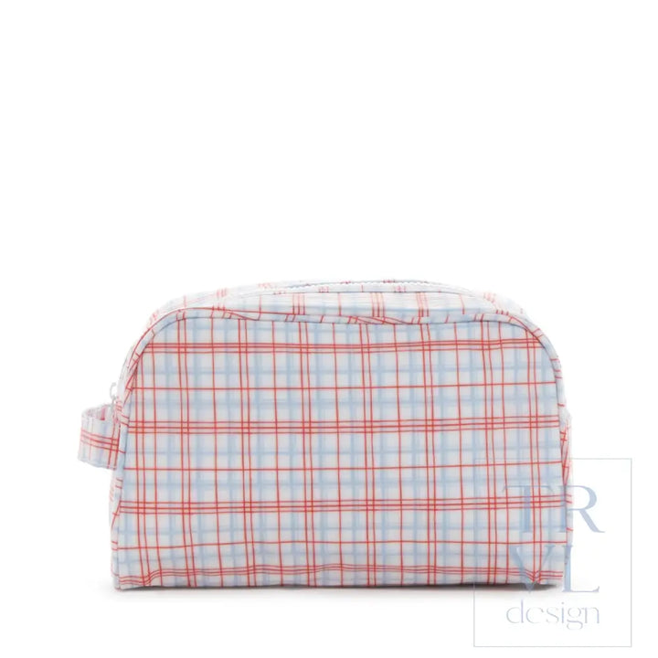 Stowaway - Toiletry Bag Classic Plaid Red Cosmetic & Toiletry Bags