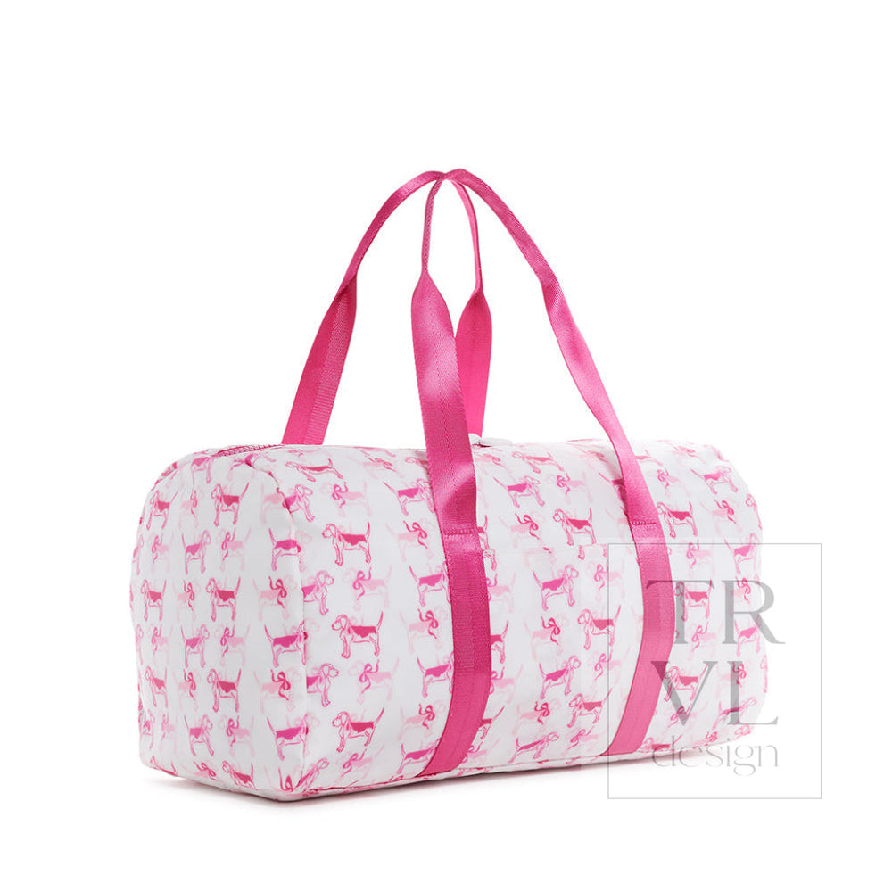 Duffel - Puppy Love Pink Weekender Bag Duffel Bags