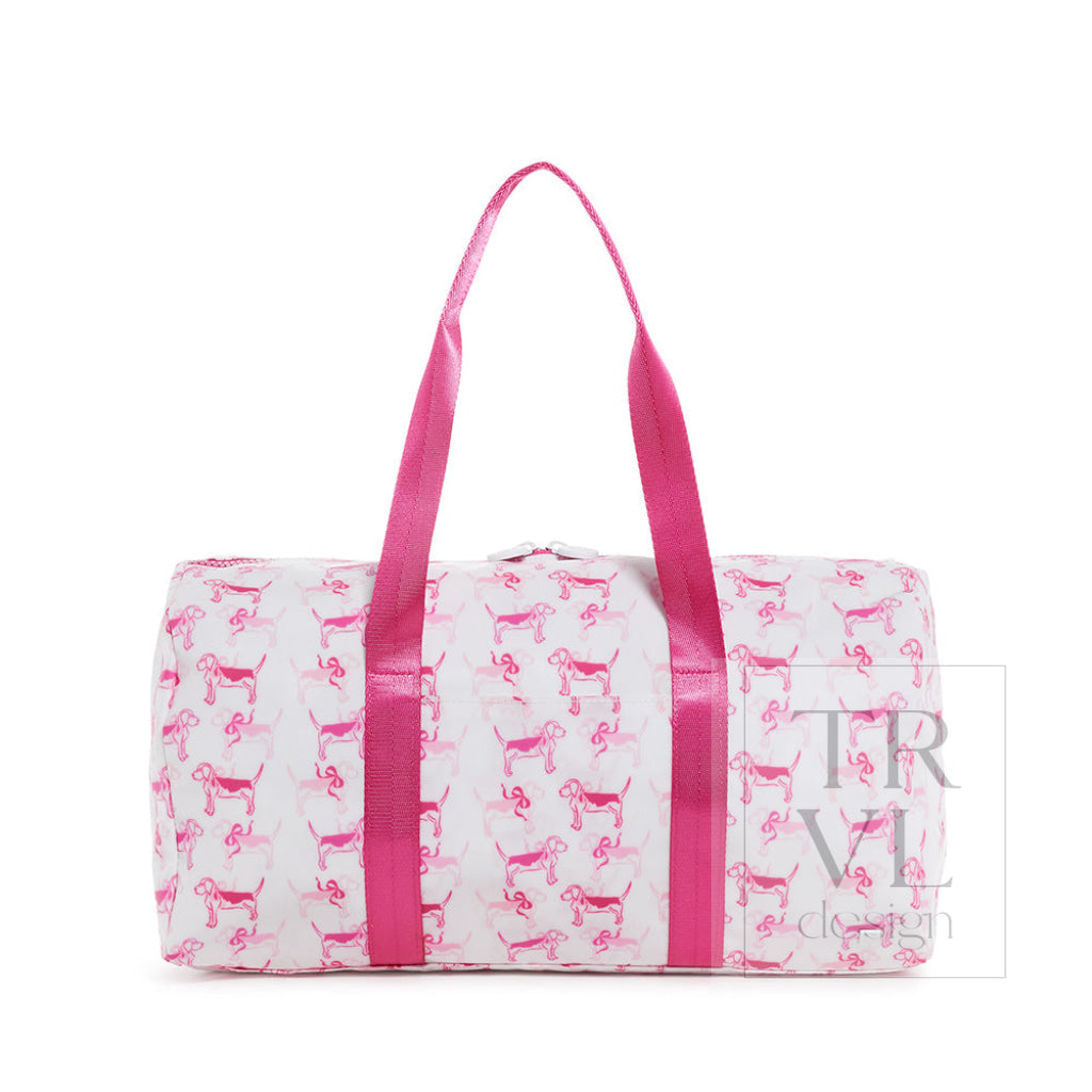 Duffel - Puppy Love Pink Weekender Bag Duffel Bags
