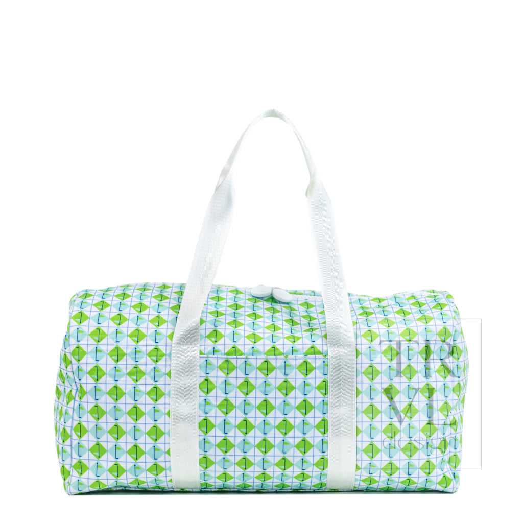 DUFFEL - TEE TIME AQUA GREEN DIAMOND Weekender bag - Duffel Bags
