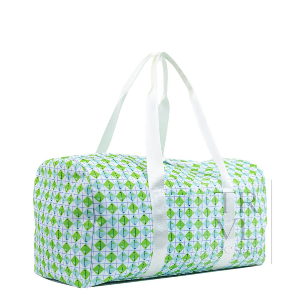 DUFFEL - TEE TIME AQUA GREEN DIAMOND Weekender bag - Duffel Bags