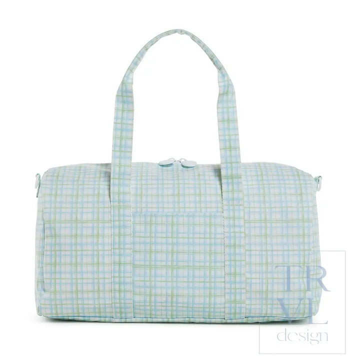 Weekender - Classic Plaid Green Duffel Bag