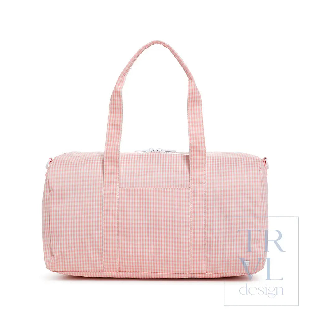 Weekender - Gingham Taffy Duffel Bag Bags