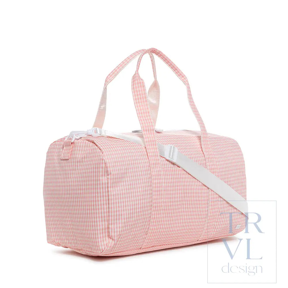 Weekender - Gingham Taffy Duffel Bag Bags