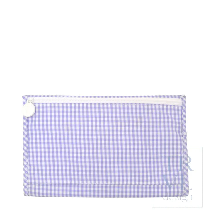 GAME CHANGER PAD - GINGHAM LILAC - Changing Mats