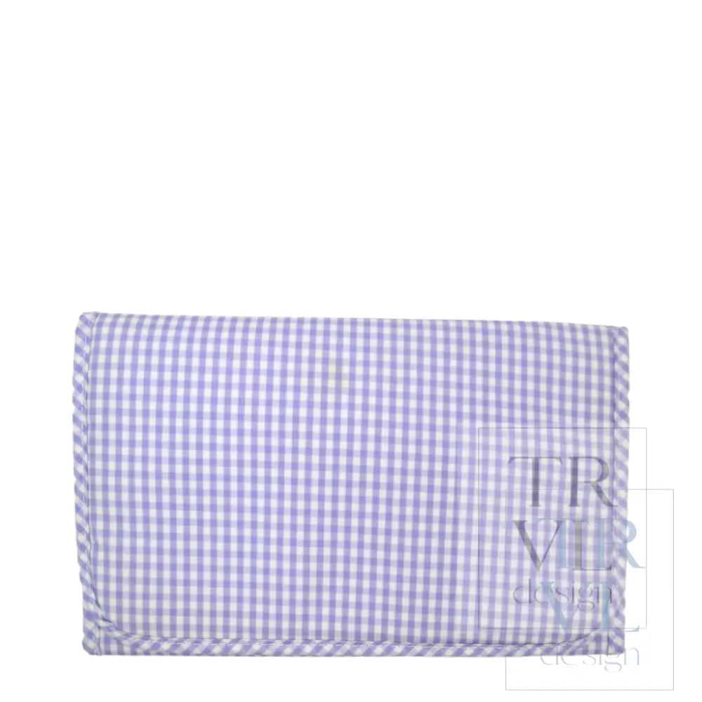 GAME CHANGER PAD - GINGHAM LILAC - Changing Mats