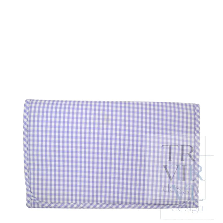 GAME CHANGER PAD - GINGHAM LILAC - Changing Mats