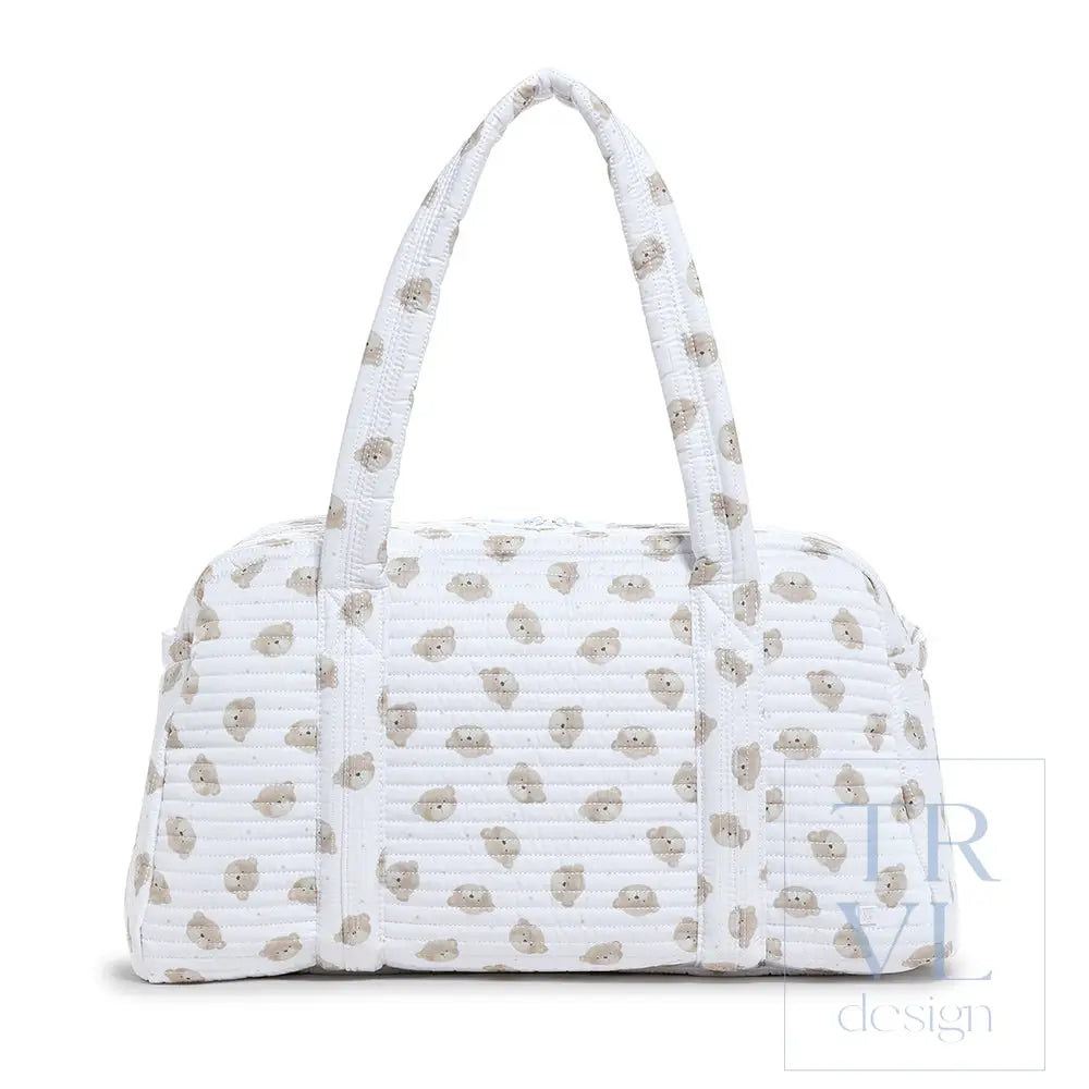 Grande Duffel - Quilted - Teddy Bear - Duffel Bags
