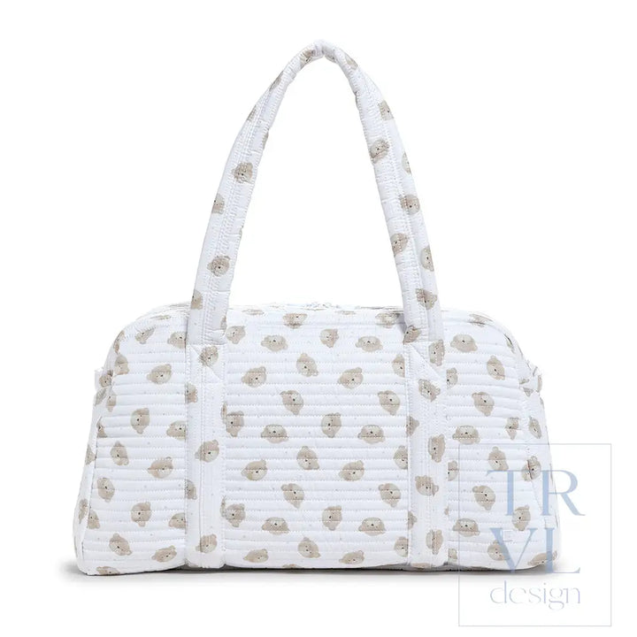 Grande Duffel - Quilted - Teddy Bear - Duffel Bags