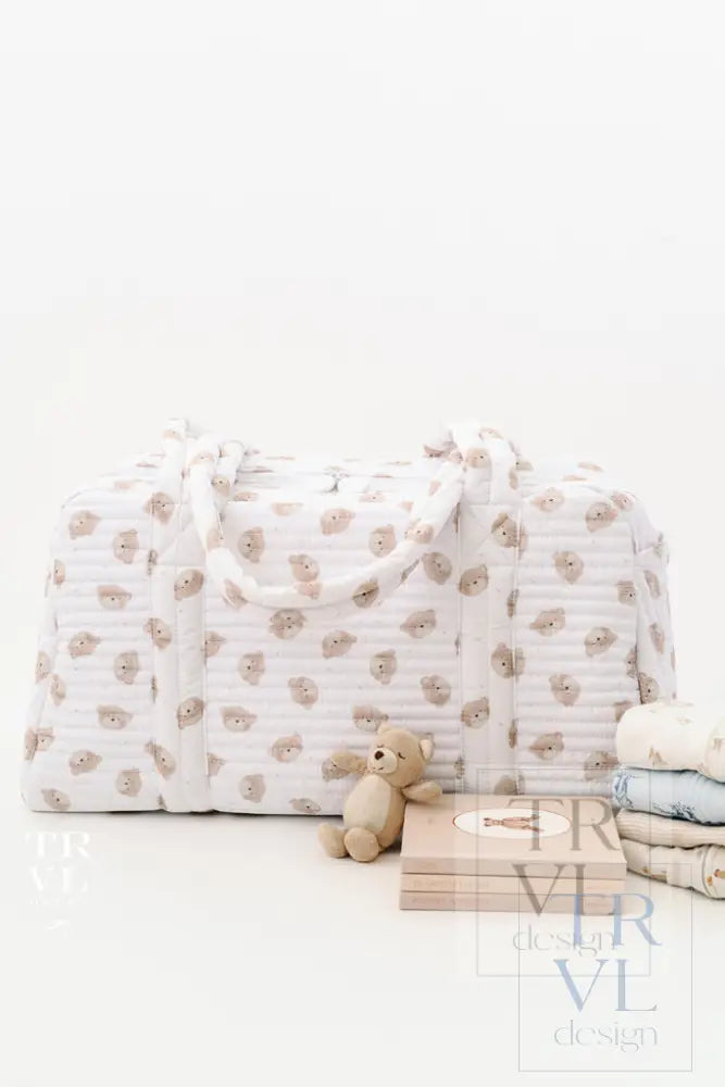Quilted Grande Duffel - Teddy Bear *New! In Stock