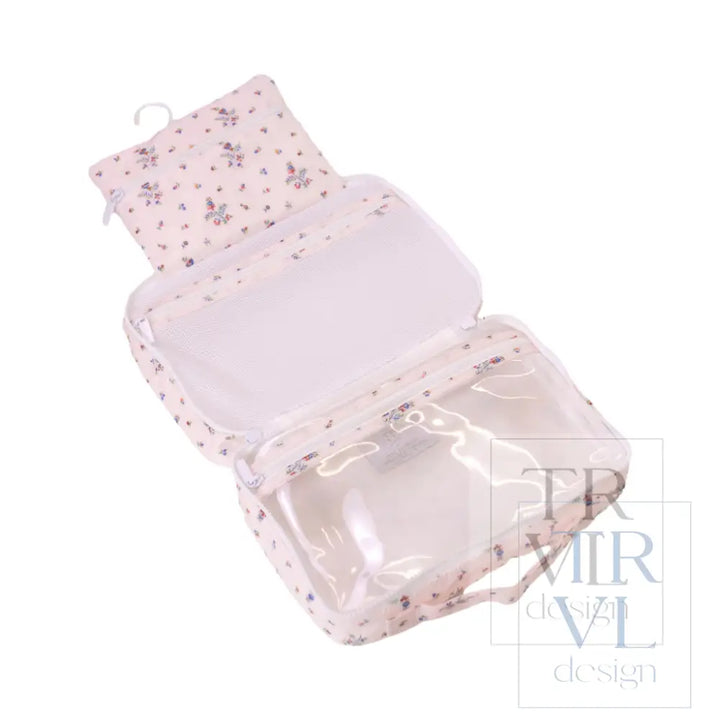 BUNDLE UP 2 Hanging Toiletry Bag - FLEURIE - Cosmetic &amp; Toiletry Bags