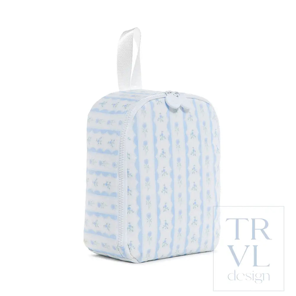 Bring It Lunch Bag - Ribbon Floral Blue Bags