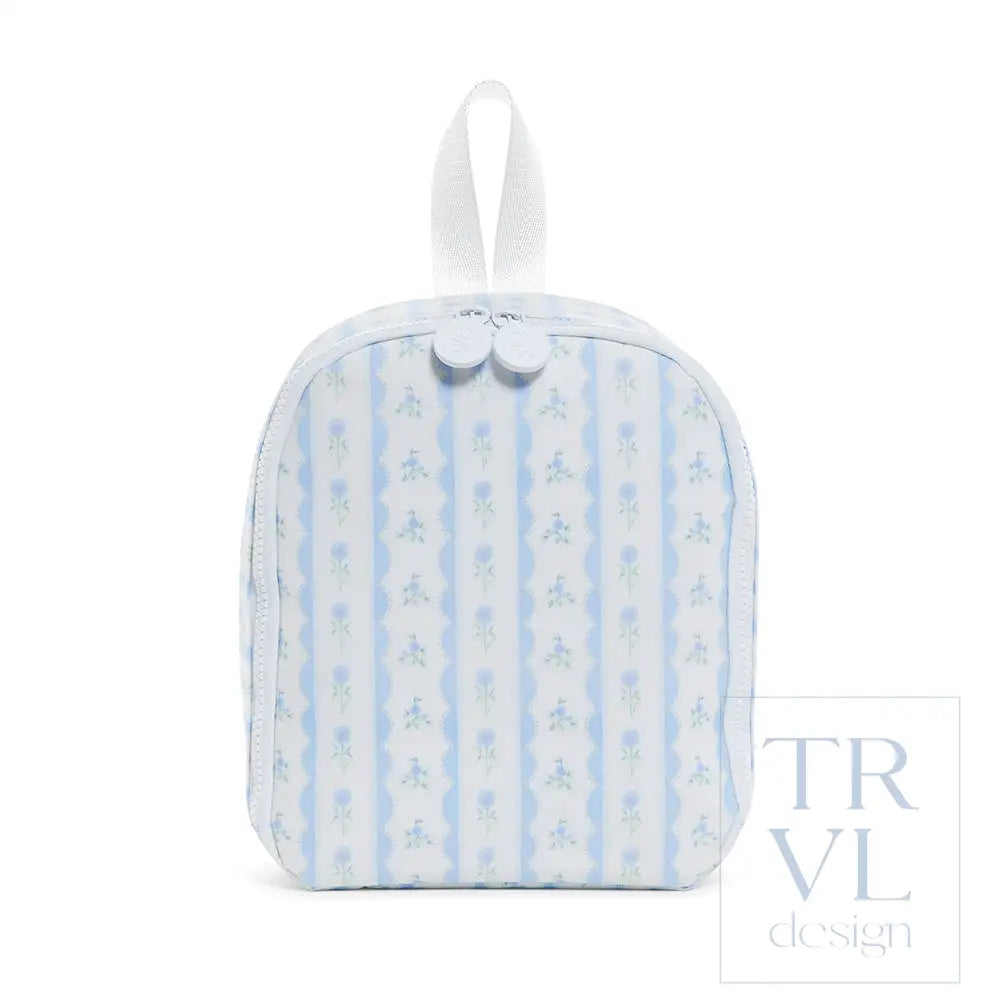 Bring It Lunch Bag - Ribbon Floral Blue Bags