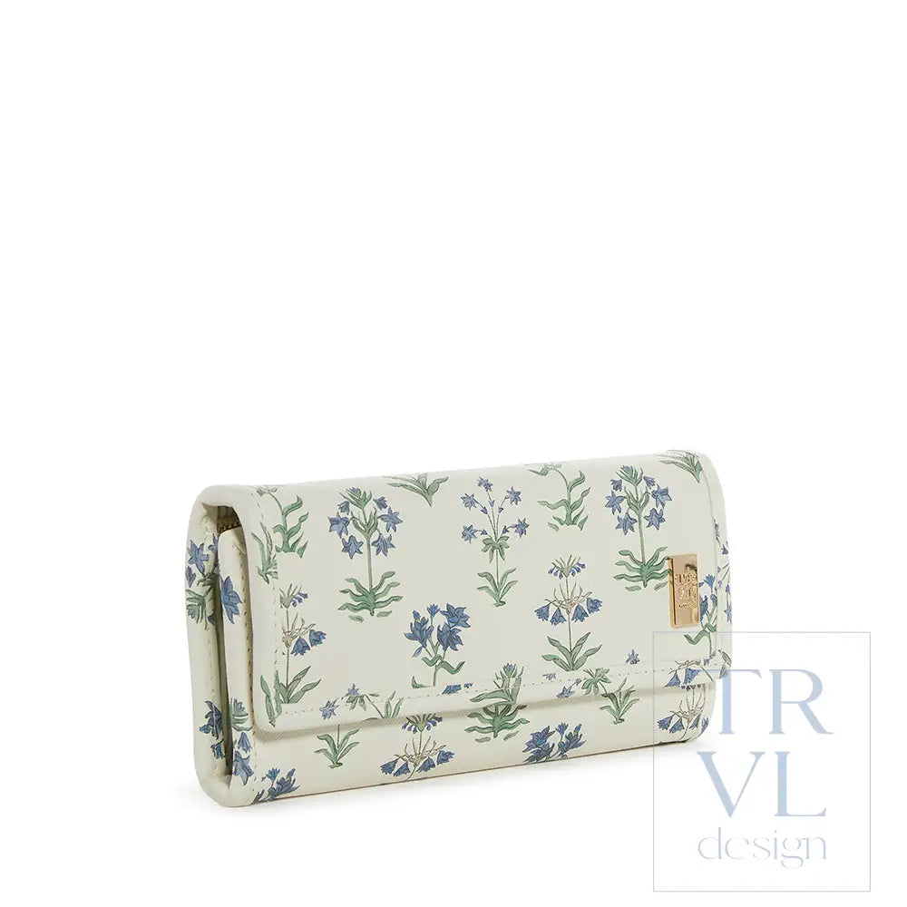 Jewelry Case - Jewel Wallet Provence Green Liner