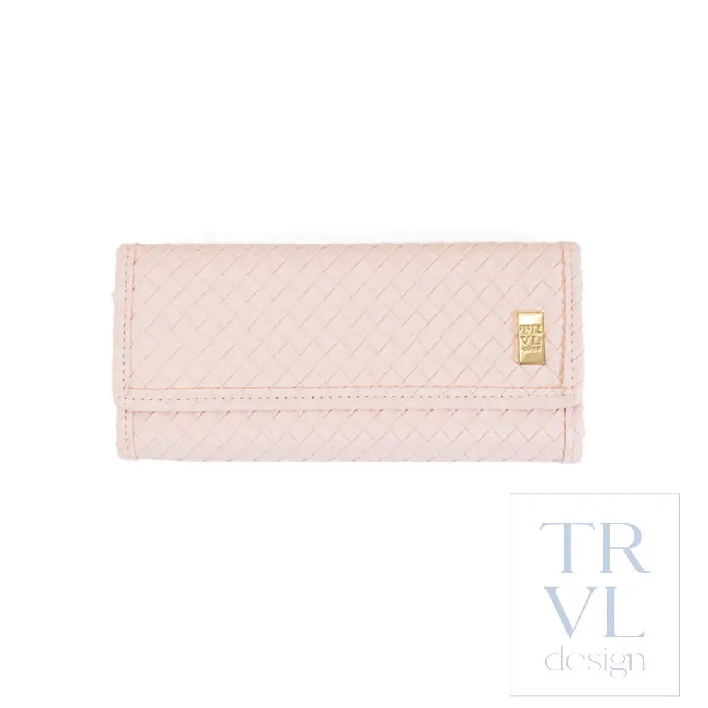 Jewelry Case - Jewelry Wallet - Woven Shell - Jewelry Holders