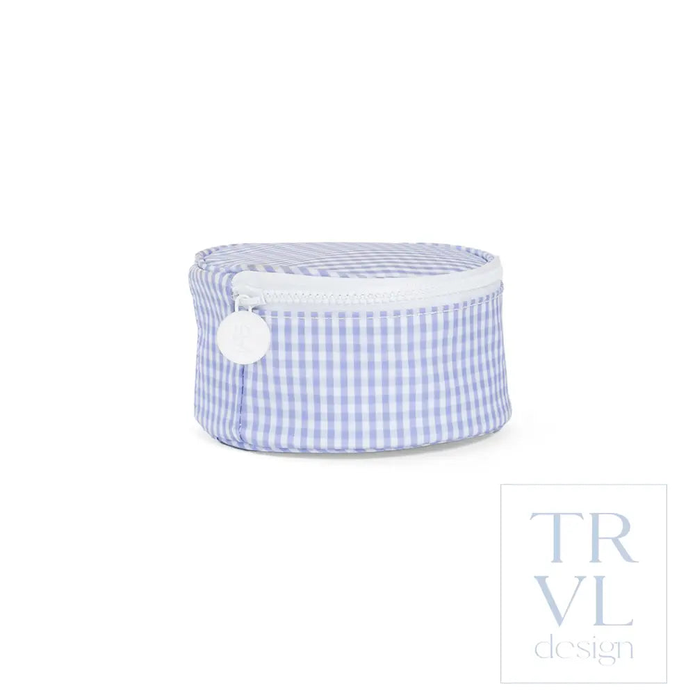 Jewelry Round - Round Up - Gingham Lilac - Jewelry Holders
