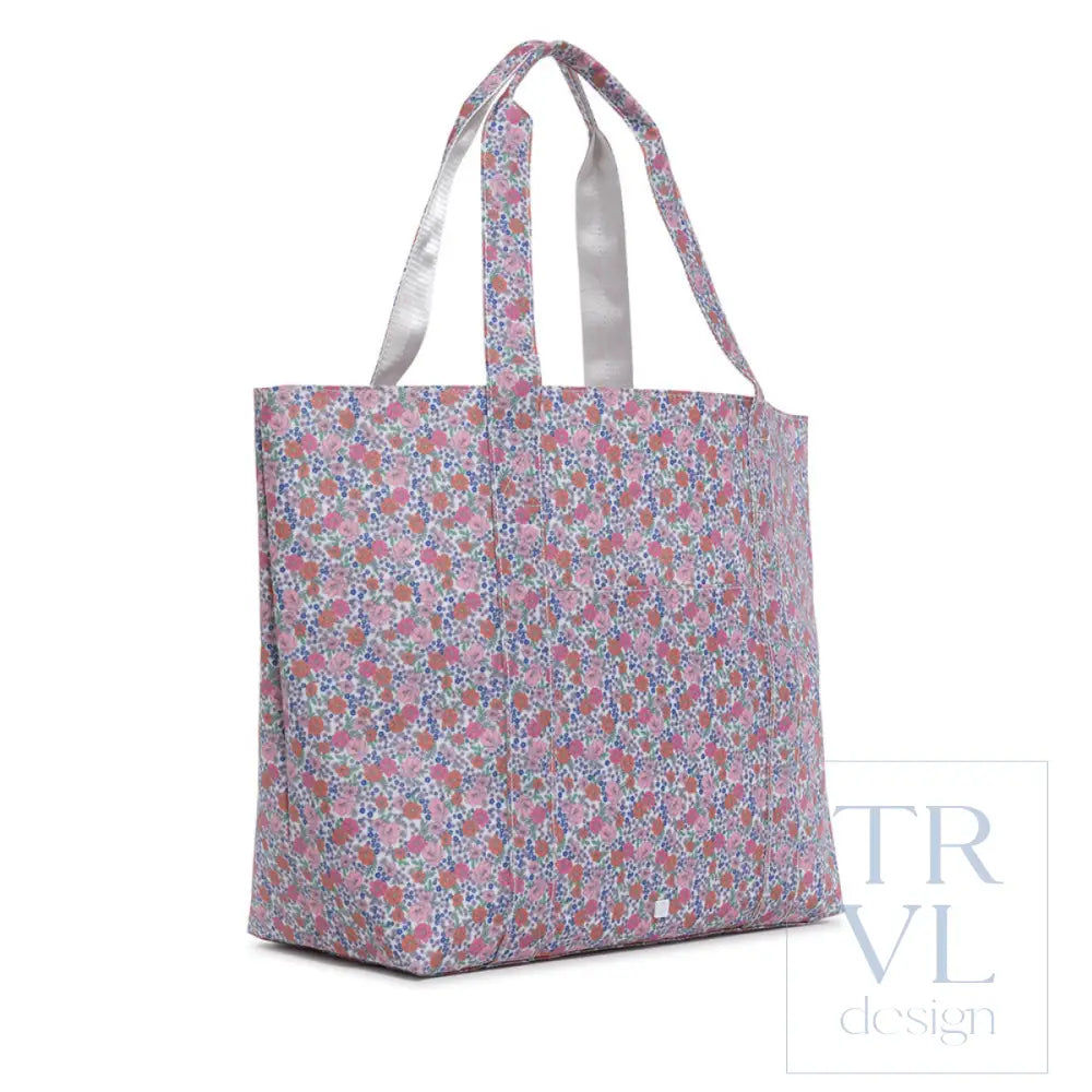 JUMBO TOTE - X-Large Tote GARDEN FLORAL - Tote Bags