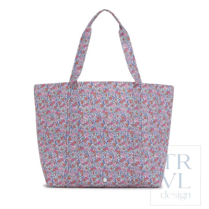 JUMBO TOTE - X-Large Tote GARDEN FLORAL - Tote Bags