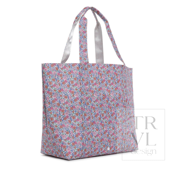 JUMBO TOTE - X-Large Tote GARDEN FLORAL - Tote Bags